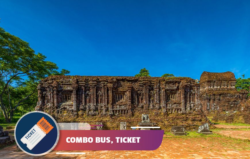 Da Nang: Combo Shuttle Bus & Entrance Ticket To My Son Sanctuary